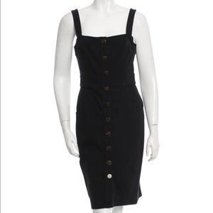 Diane von furstenberg black dress